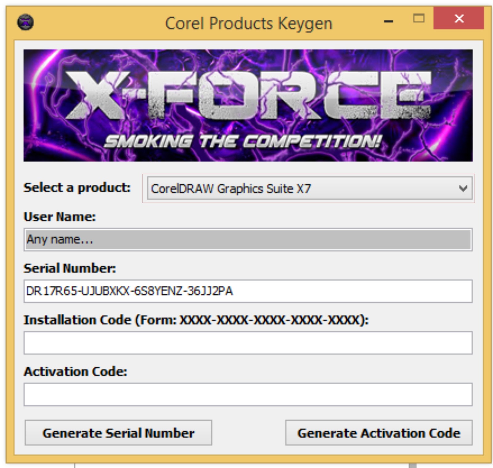 Corel Products Keygen X6
